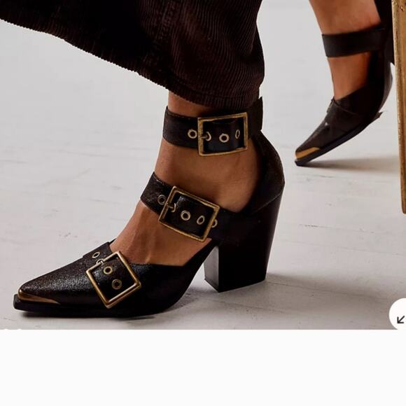 Free people Jeffrey campbell Hendrix Heels sz 6 - Picture 2 of 10